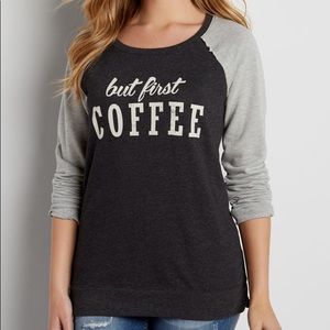 Maurices Coffee Sweatshirt